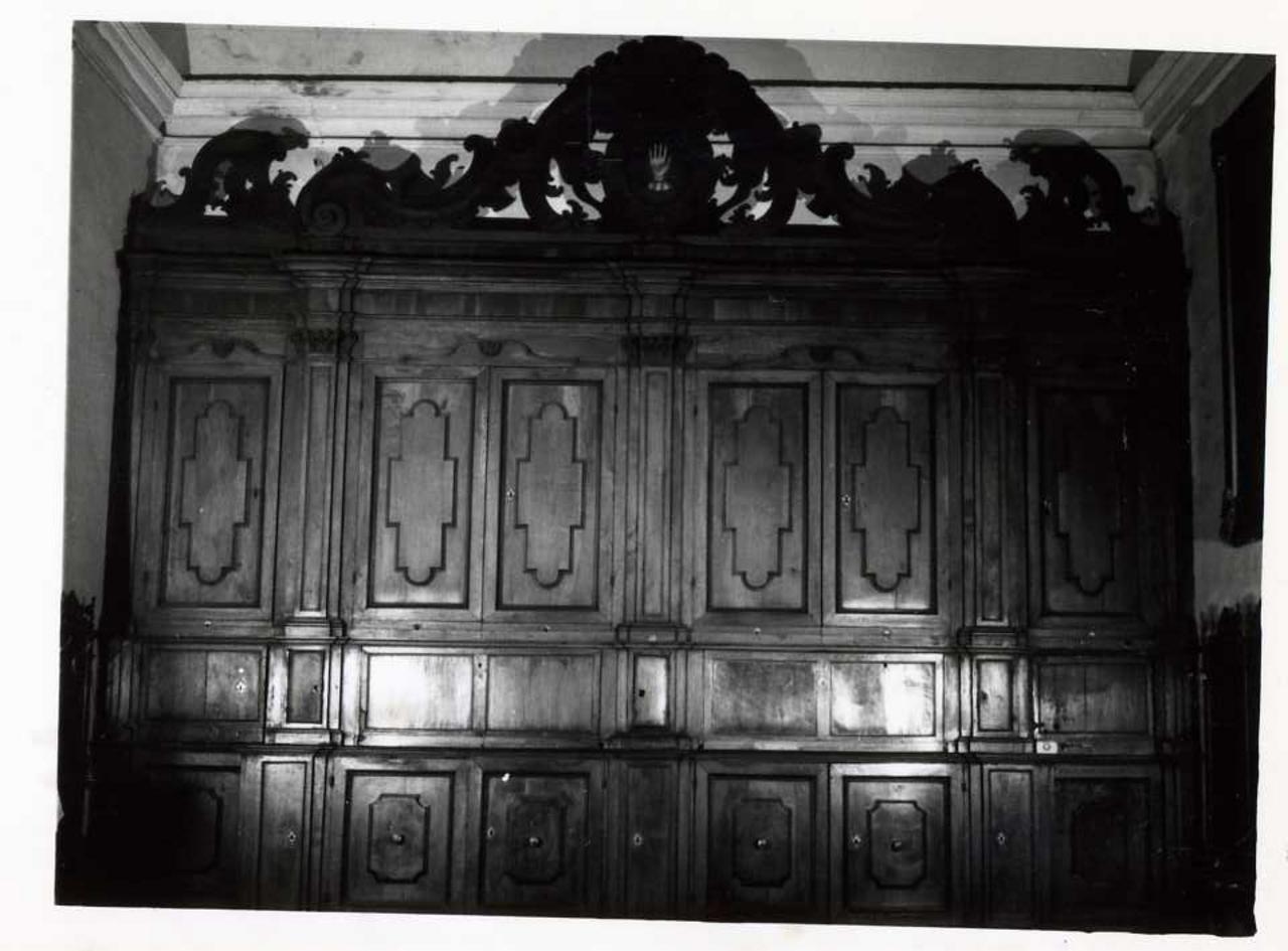 armadio da sacrestia - bottega modenese (metà sec. XVIII)