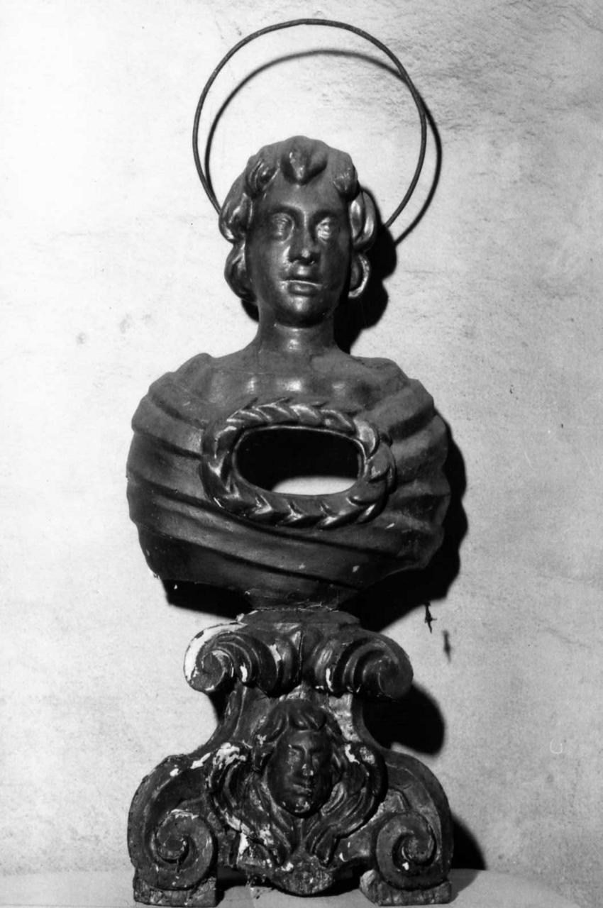 reliquiario - a statua, serie - bottega modenese (seconda metà sec. XVII)