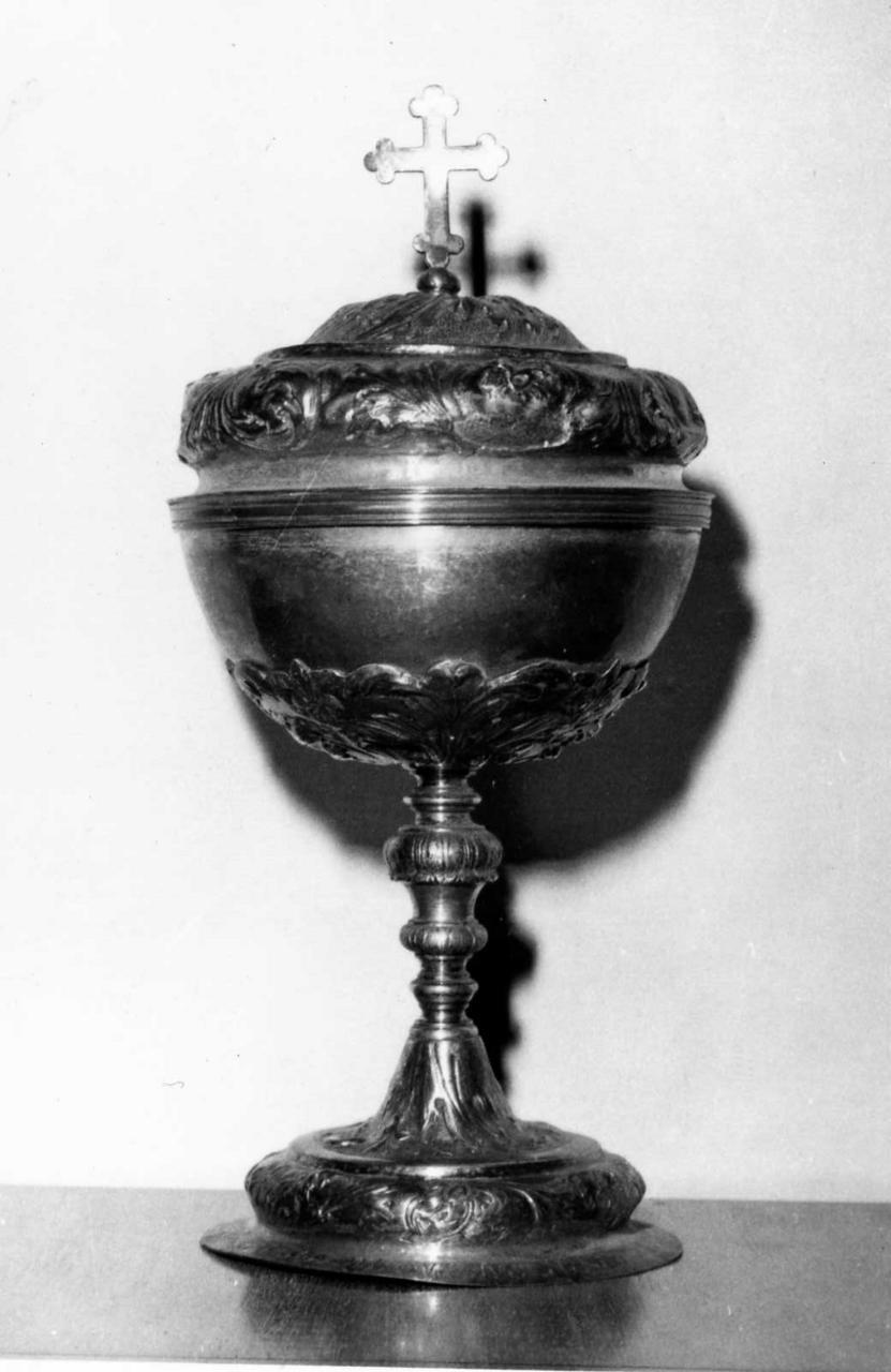 pisside - bottega emiliana (inizio sec. XVIII)