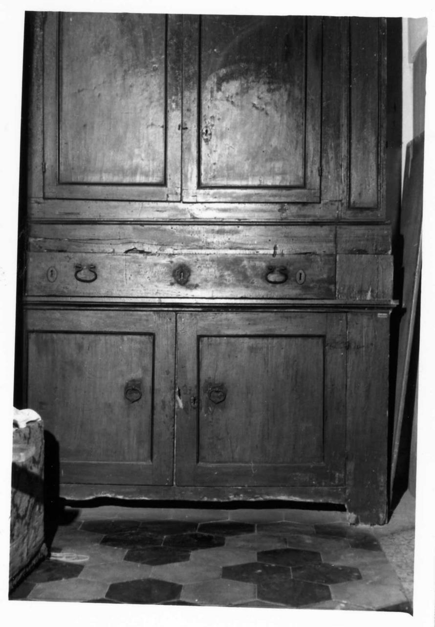 armadio - bottega modenese (seconda metà sec. XVIII)