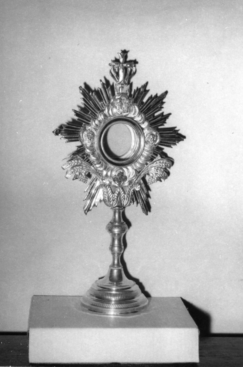 ostensorio - bottega emiliana (metà sec. XIX)