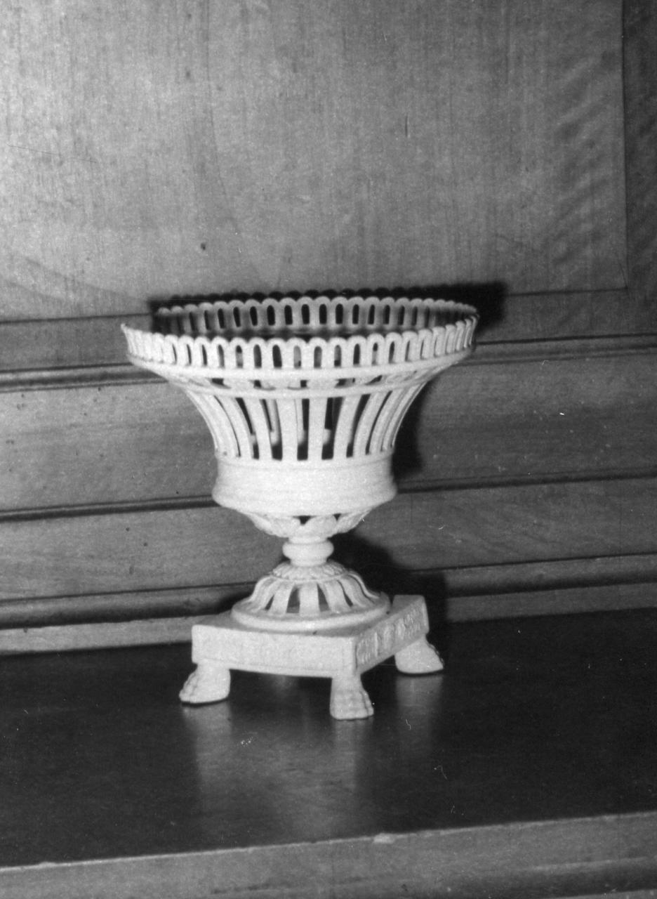 fruttiera - bottega modenese (metà sec. XIX)