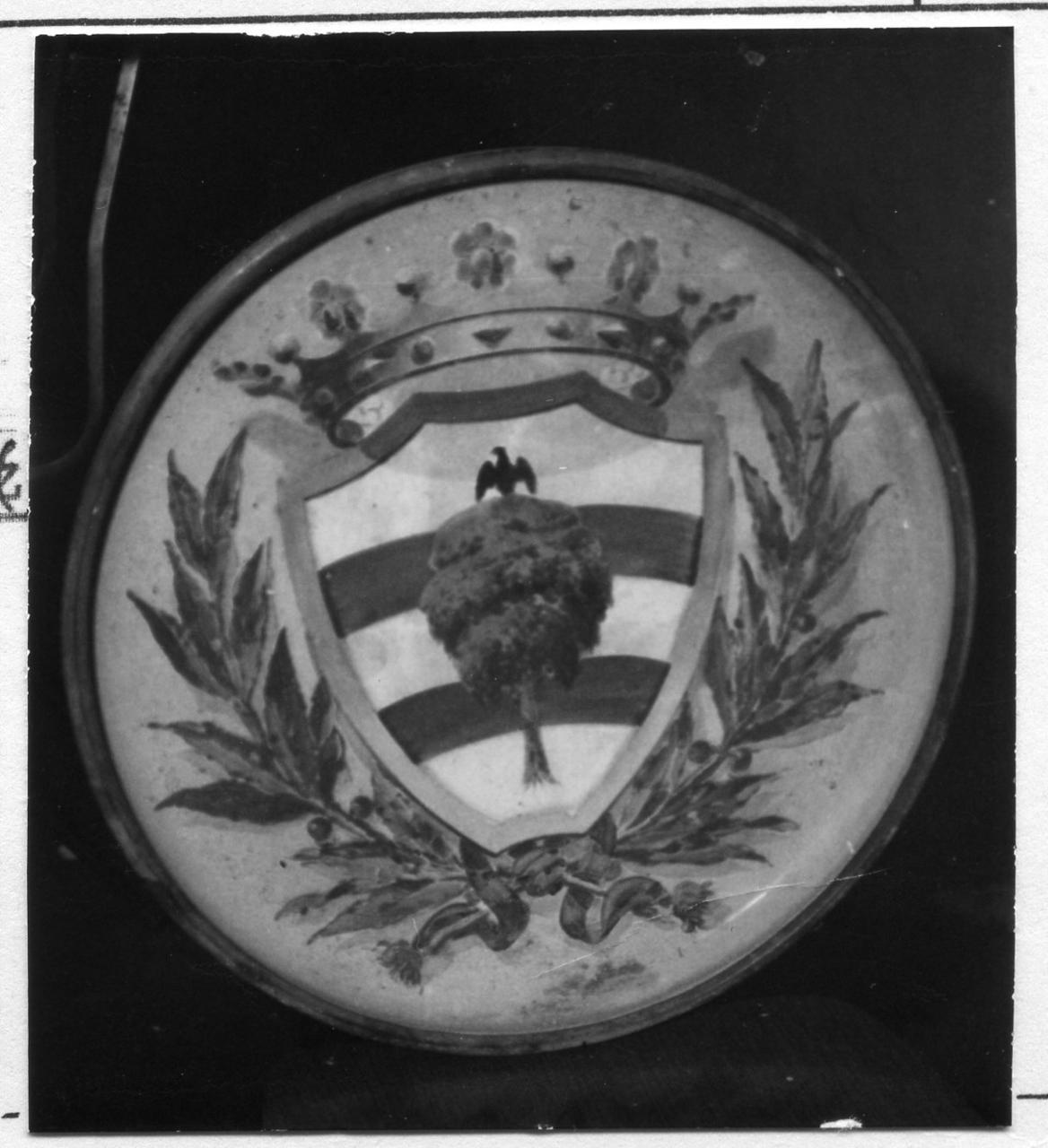 stemma di Carpi (targa, serie) - bottega imolese (?) (fine sec. XIX)