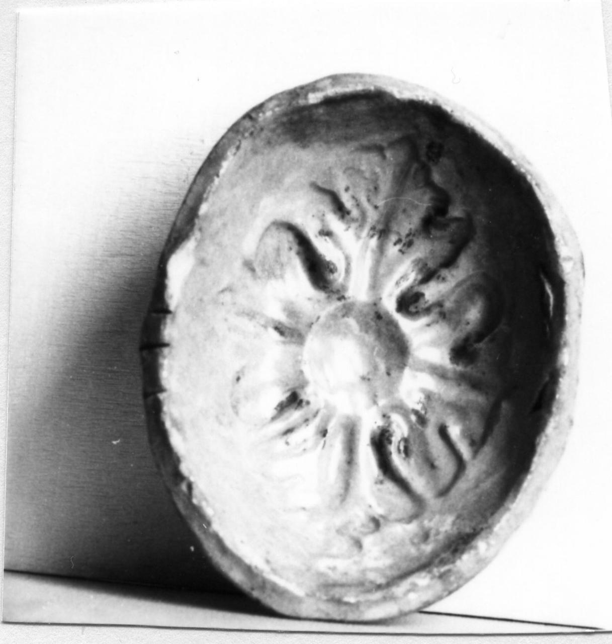 stampo per burro - bottega emiliana (prima metà sec. XIX)