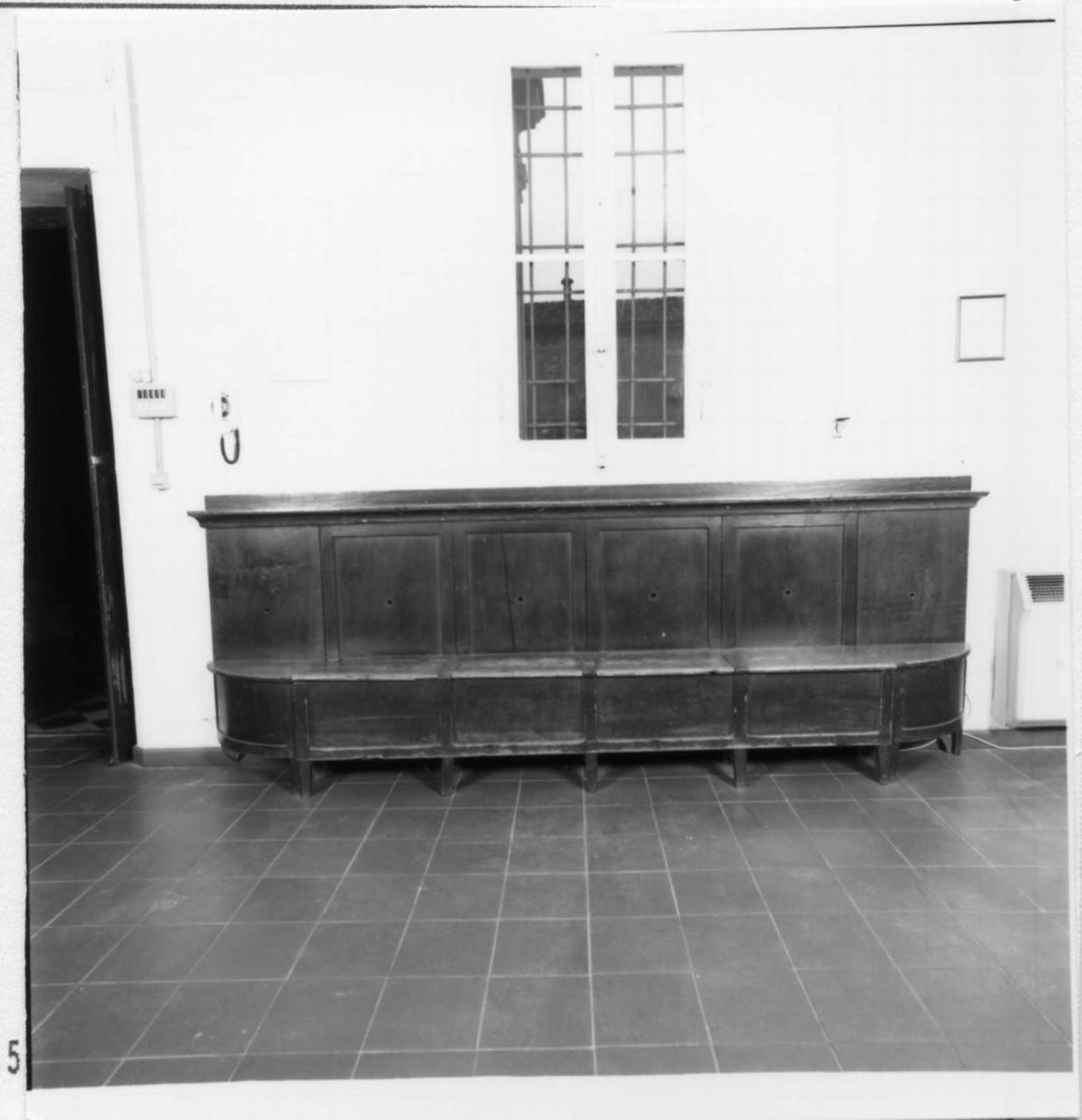 cassapanca - manifattura emiliano-romagnola (sec. XIX)