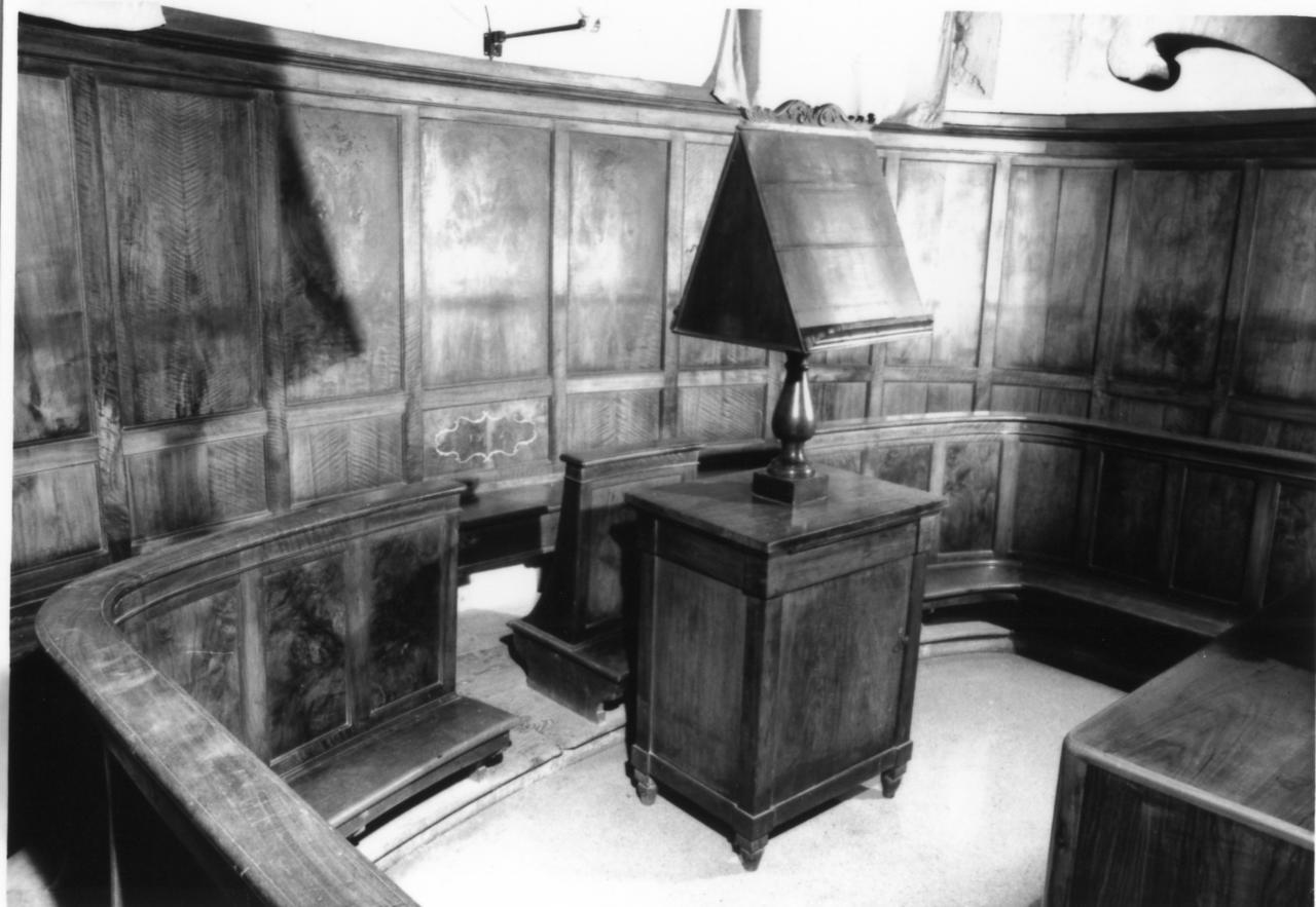 stalli del coro - bottega modenese (sec. XIX)