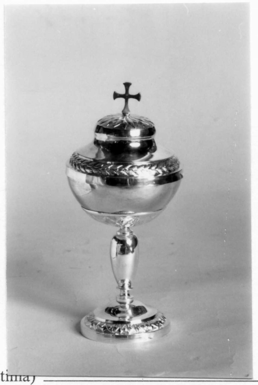 pisside di Manzini Giovanni (sec. XIX)