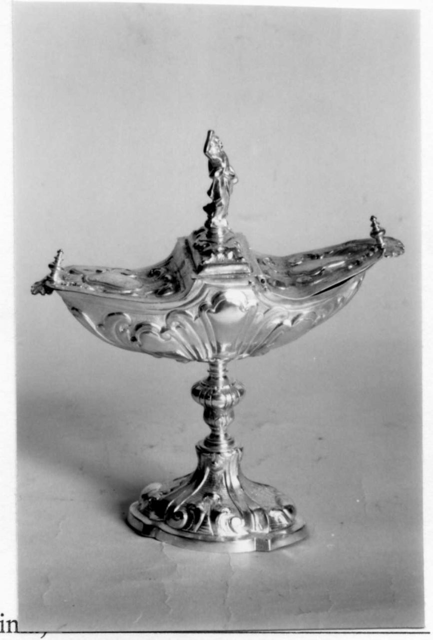 navicella portaincenso di Tirelli Pietro Paolo (sec. XVIII)