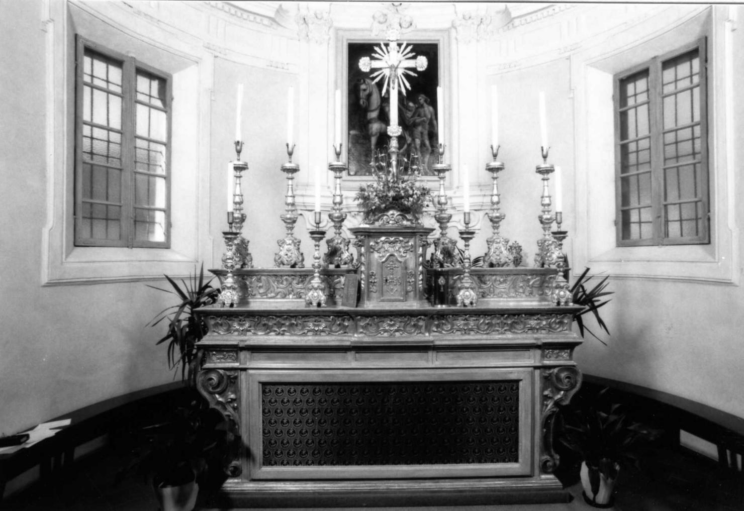 altare maggiore - bottega emiliana (sec. XVIII)