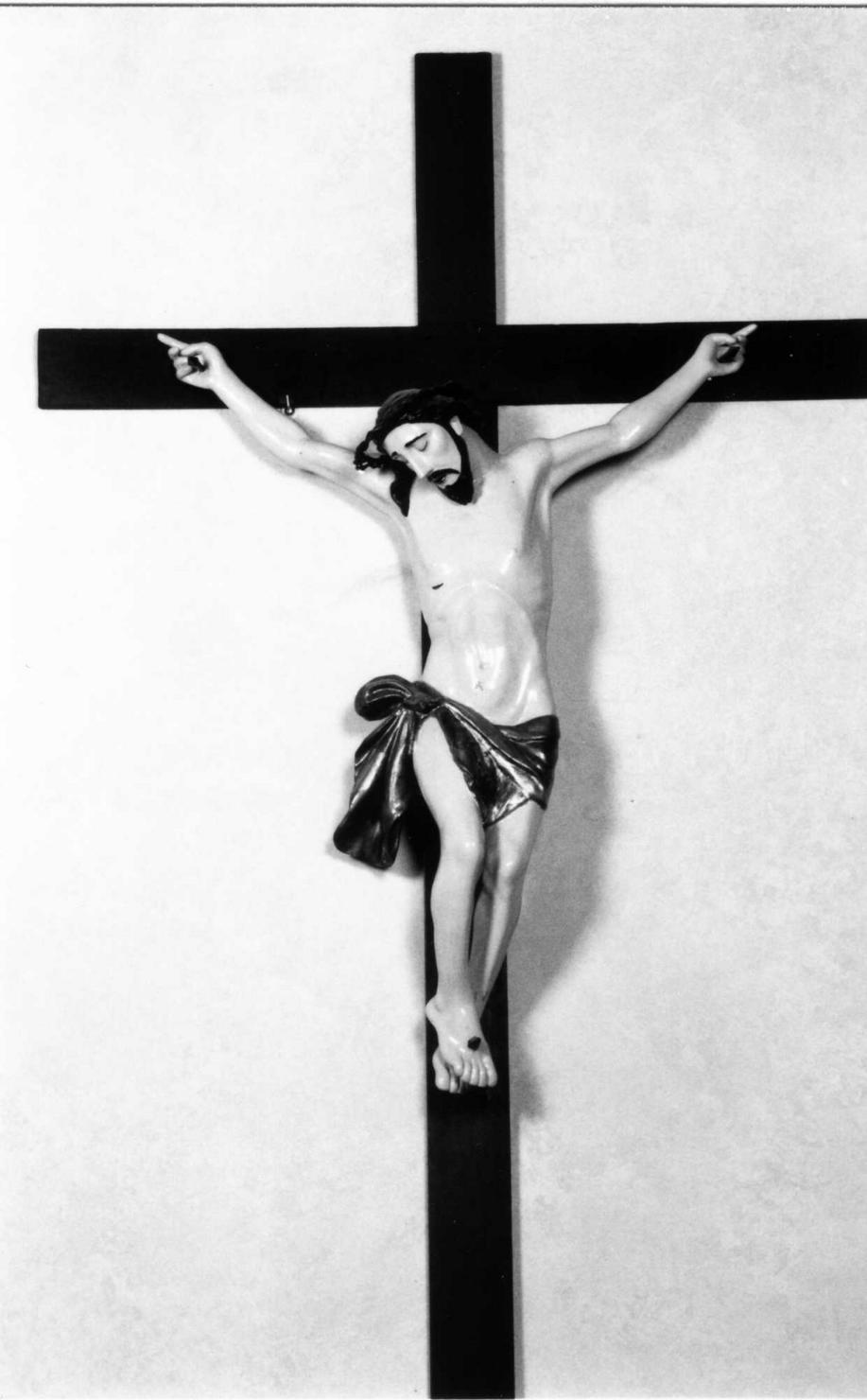 crocifisso - bottega emiliana (prima metà sec. XVIII)