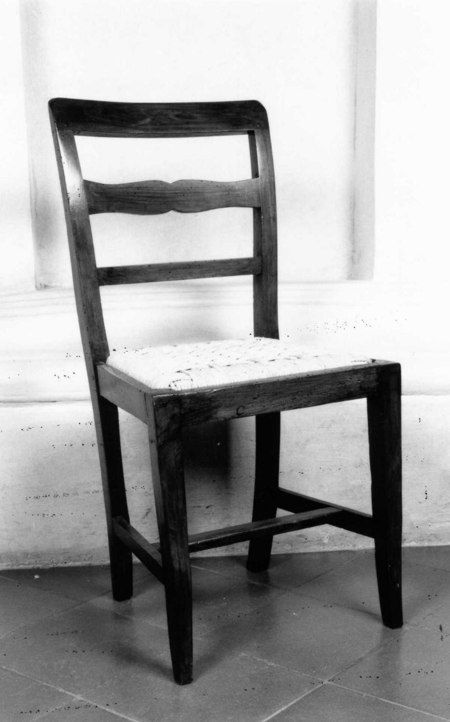 sedia - bottega emiliana (prima metà sec. XIX)