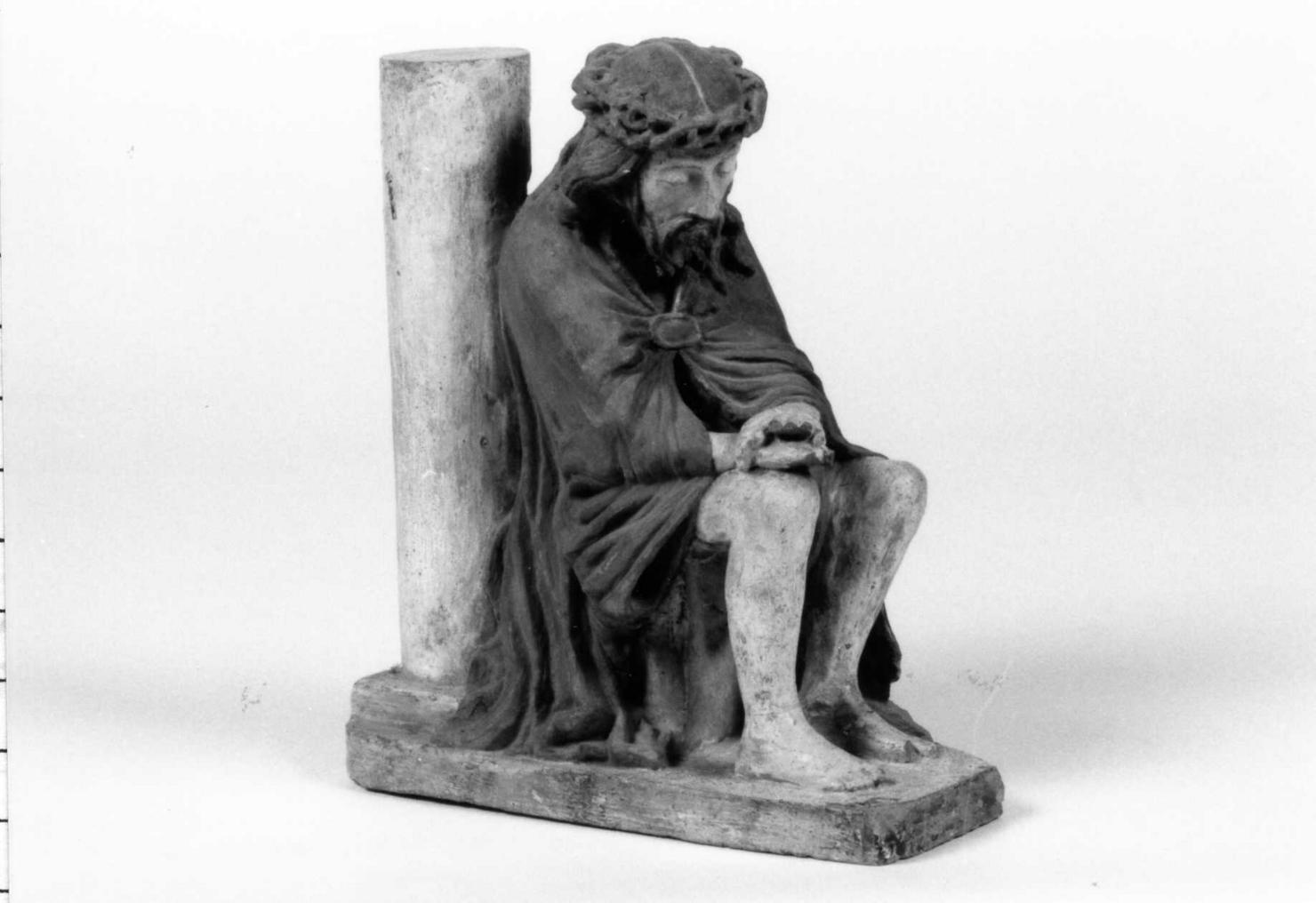 Cristo alla colonna (statuetta) di Morsiani Ales (sec. XIX)