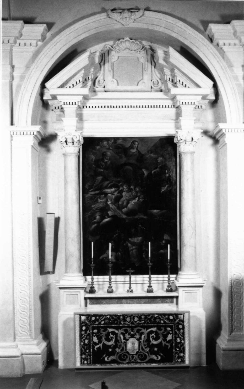 altare - bottega emiliana (fine sec. XVII)