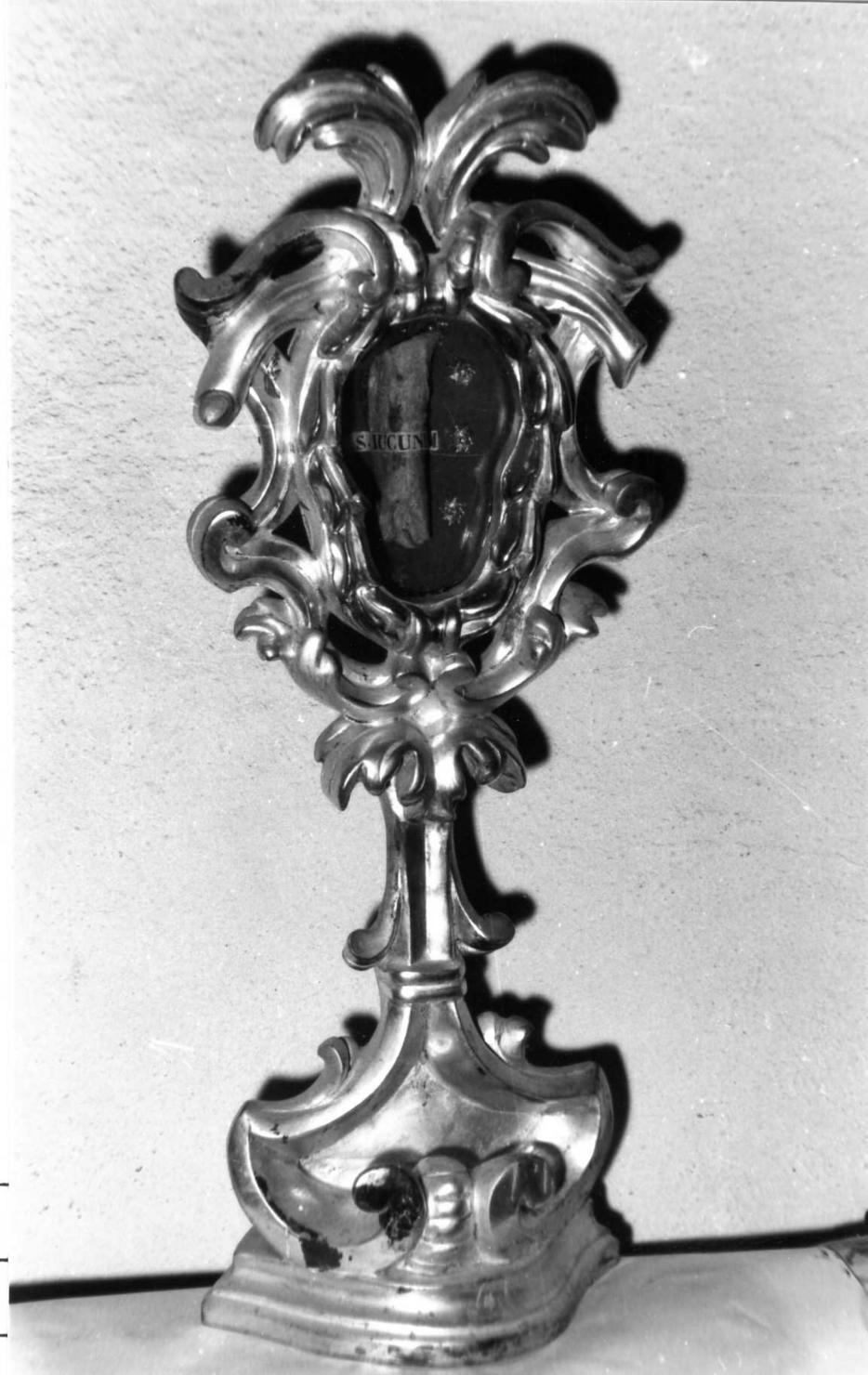 reliquiario-ostensorio - bottega emiliana (ultimo quarto sec. XVIII)