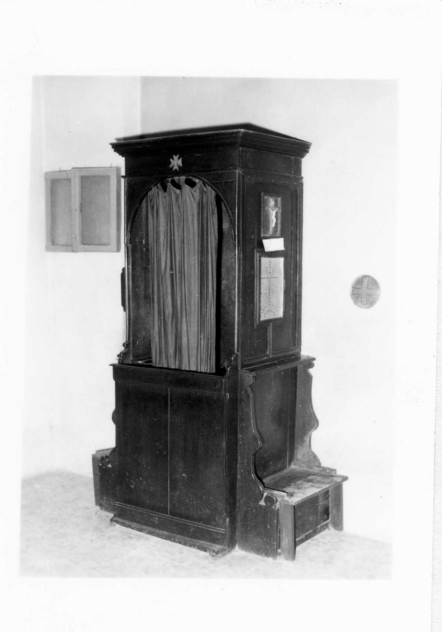 confessionale - bottega reggiana (sec. XIX)