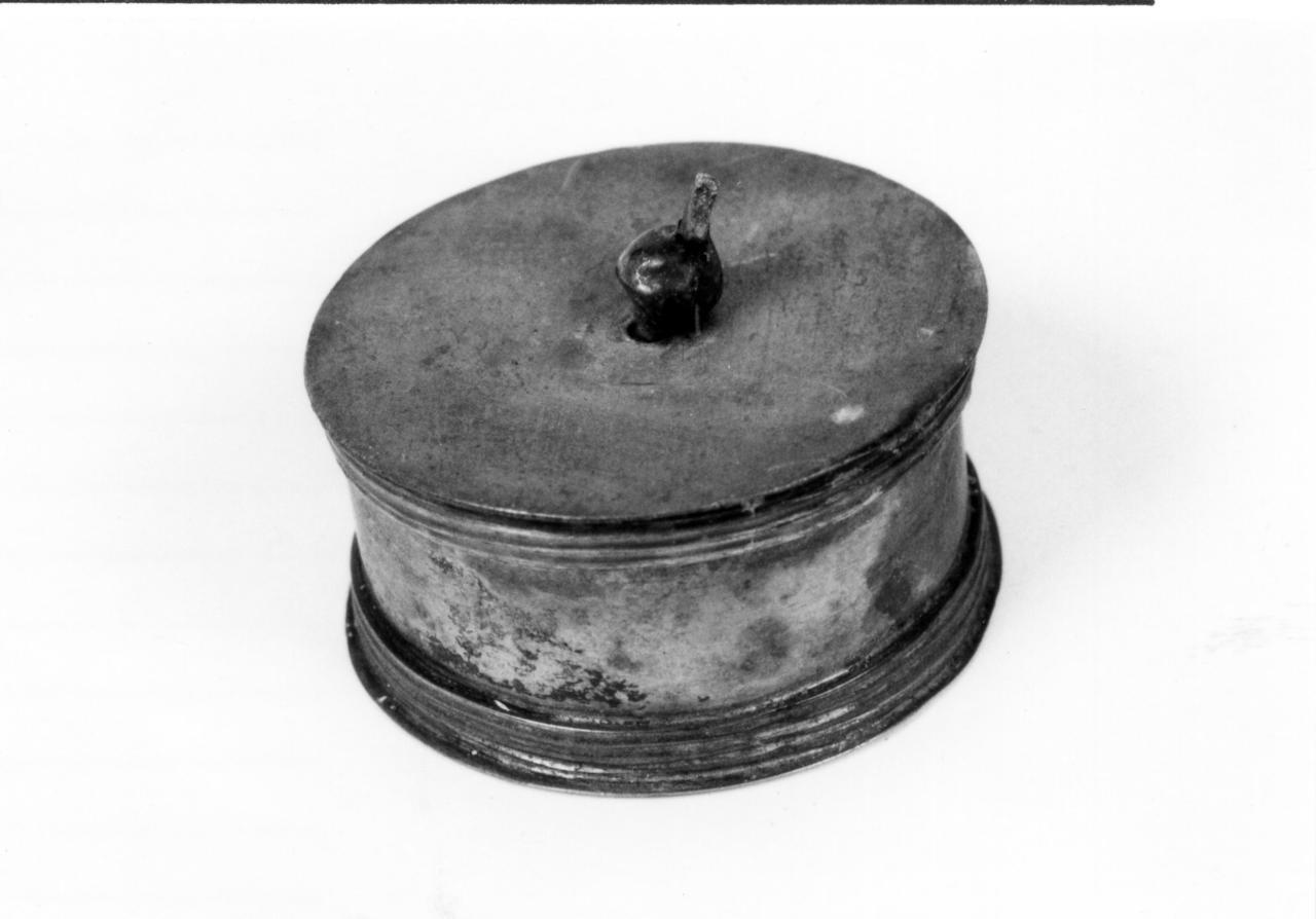 pisside da viatico - bottega emiliana (sec. XIX)