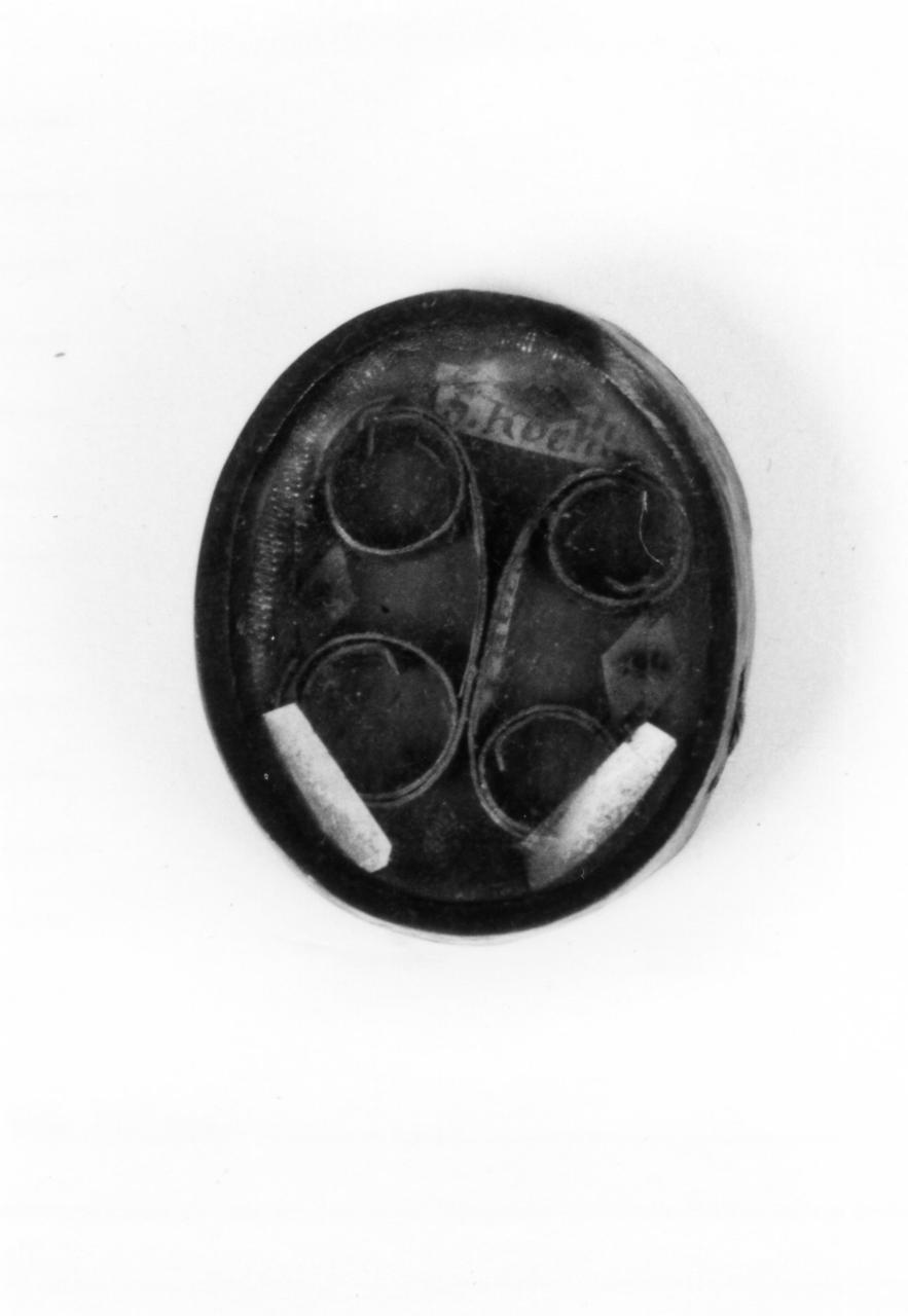 reliquiario a capsula - bottega italiana (sec. XIX)