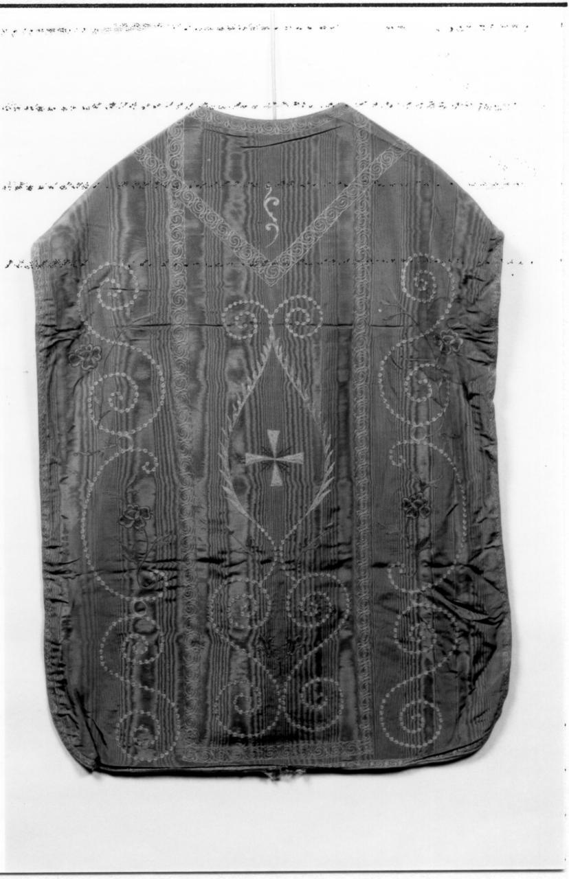 paramento liturgico - manifattura italiana (prima metà sec. XIX)