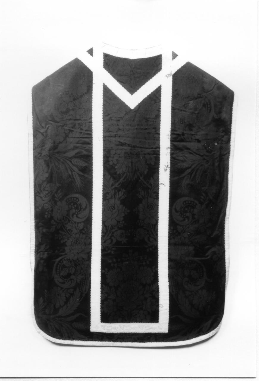 paramento liturgico - manifattura italiana (prima metà sec. XIX)