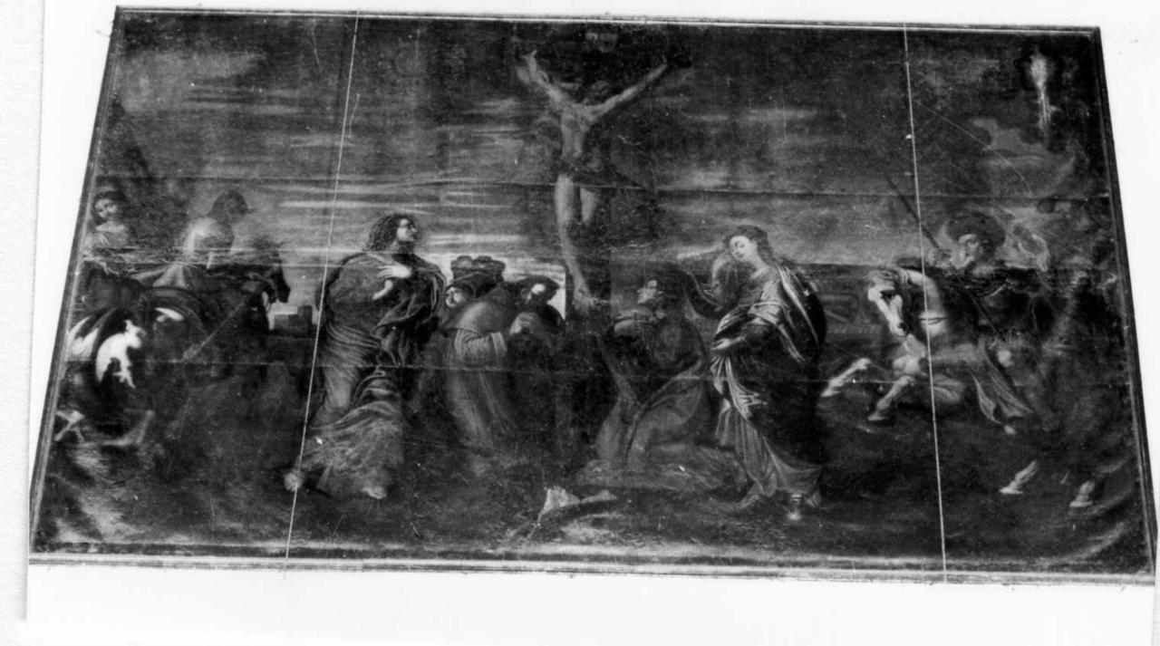 crocifissione (dipinto) di Capretti Giuseppe Orazio (attribuito) (seconda metà sec. XVII)