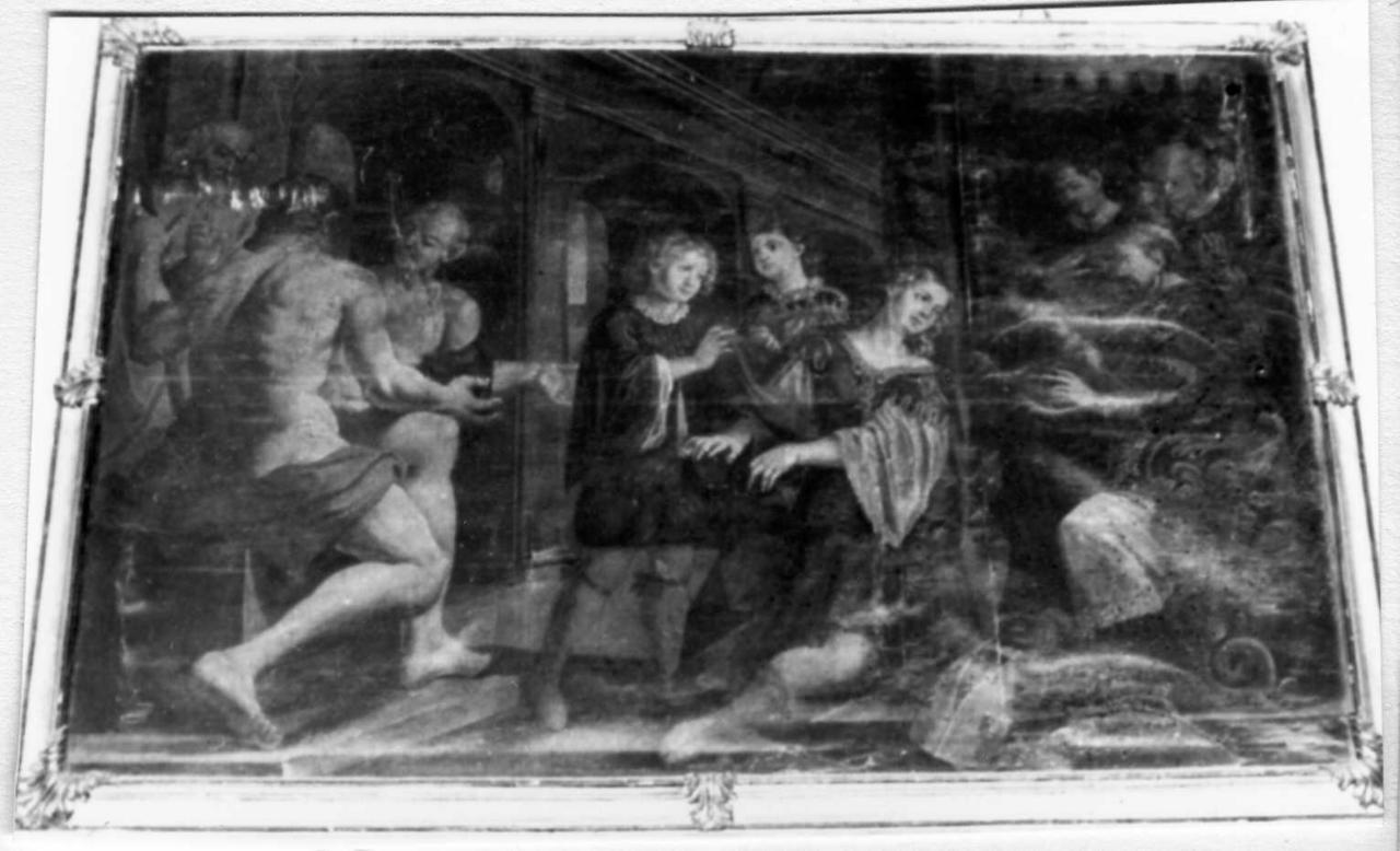 Santa Elisabetta d'Ungheria (dipinto) di Capretti Giuseppe Orazio (attribuito) (seconda metà sec. XVII)