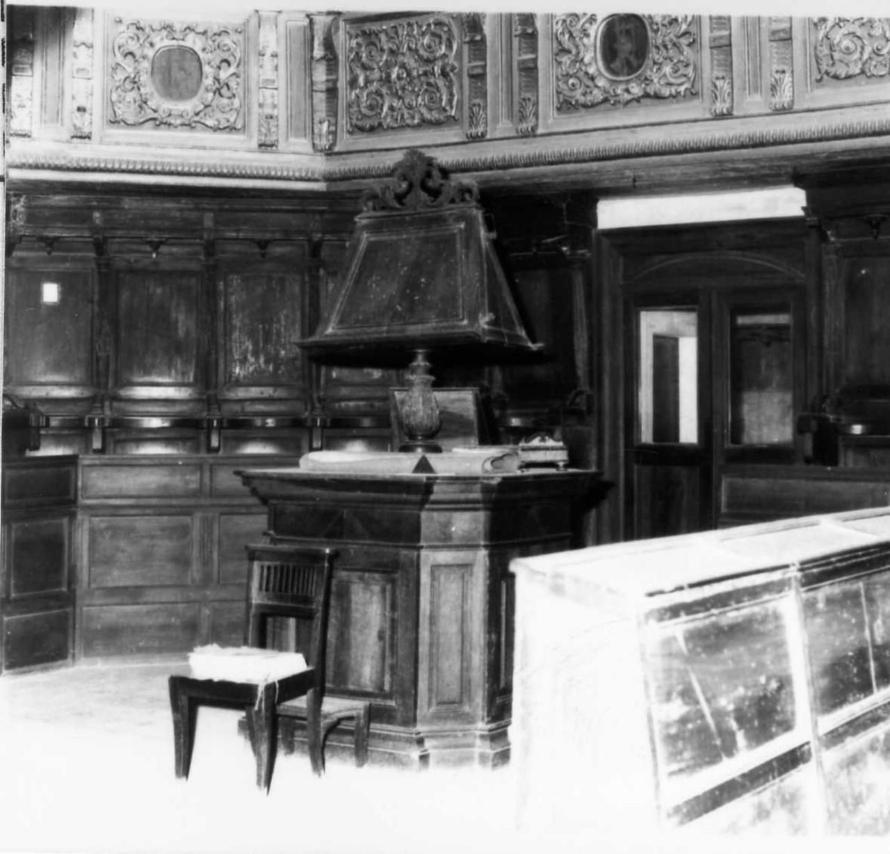 stalli del coro - bottega emiliana (sec. XVI)