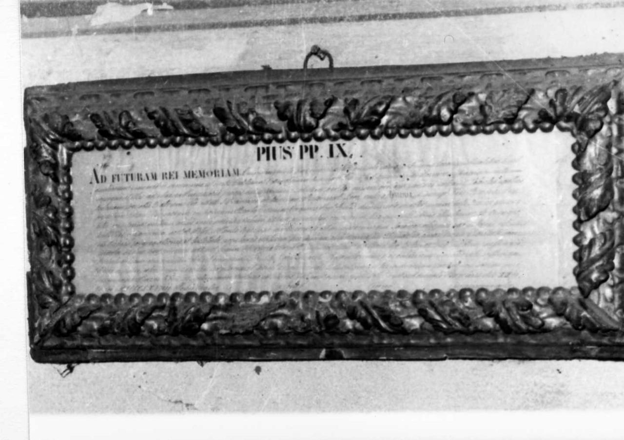 cornice - bottega emiliana (prima metà sec. XVII)