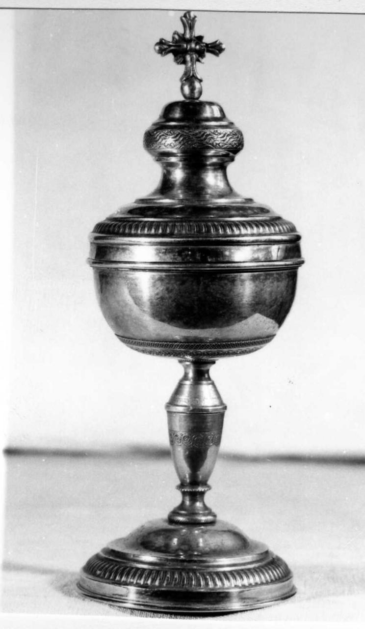 pisside - bottega emiliana (prima metà sec. XIX)