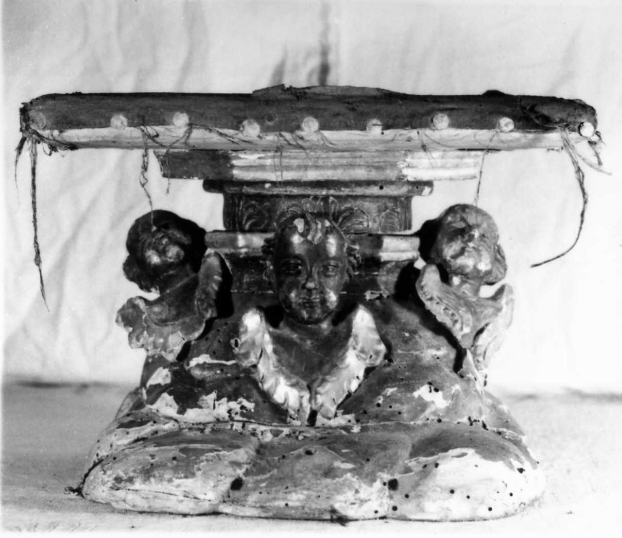 mensola - bottega reggiana (seconda metà sec. XVIII)