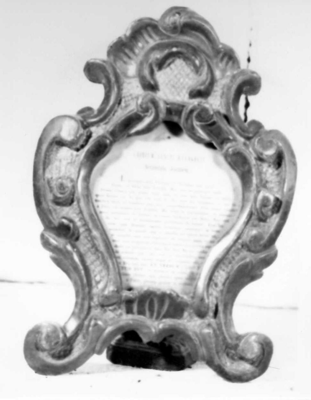 cartagloria, serie - bottega reggiana (seconda metà sec. XVIII)