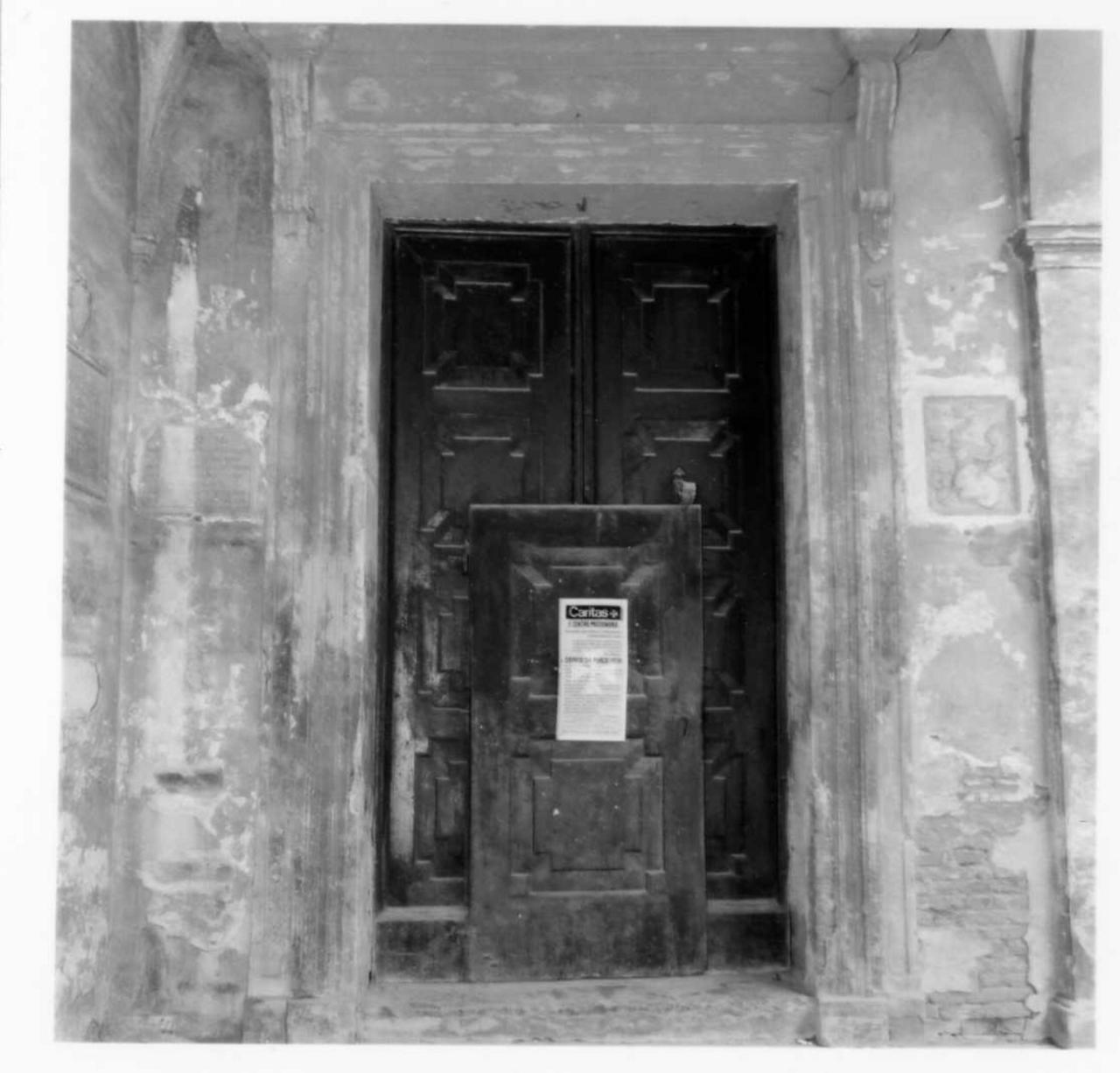 portale - bottega reggiana (seconda metà sec. XVIII)