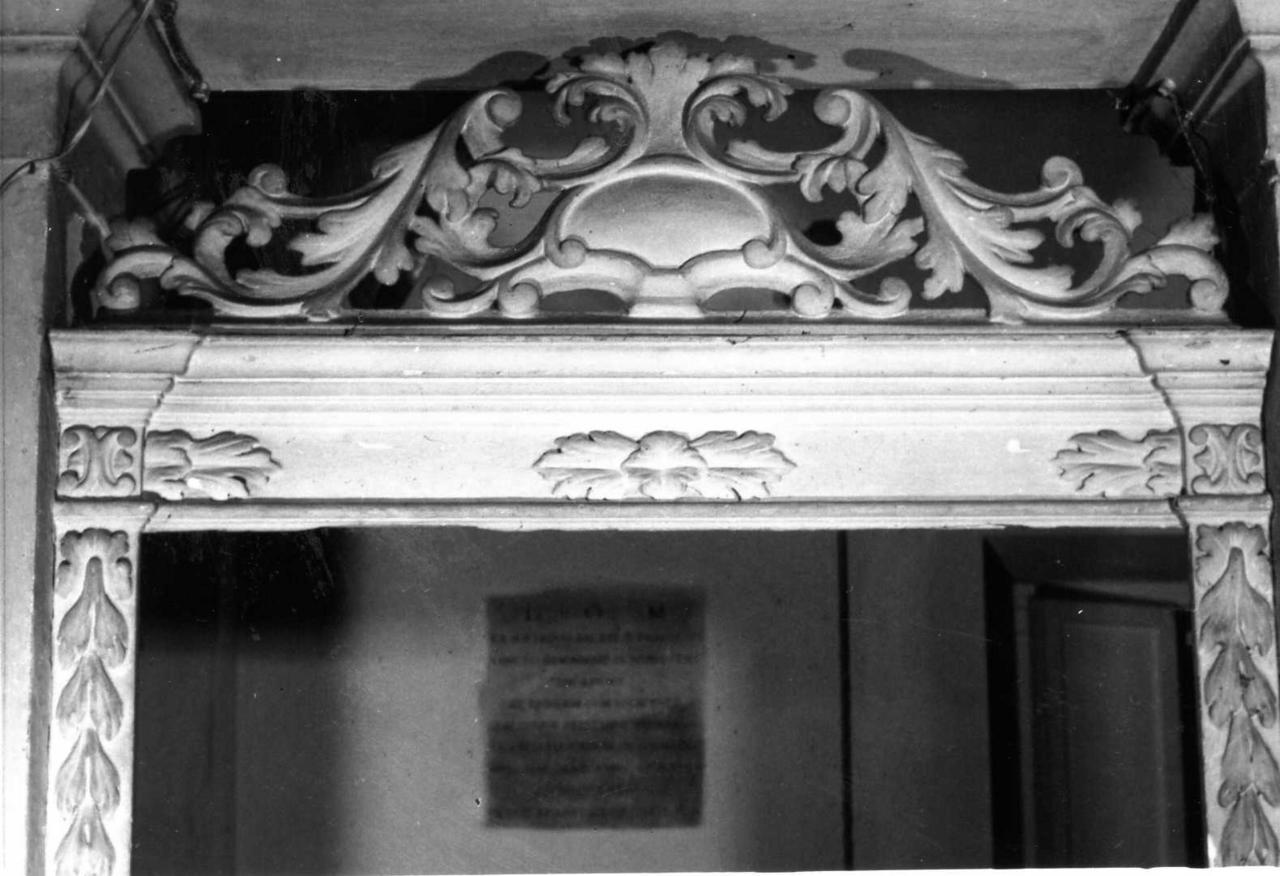 cornice architettonica - bottega modenese (sec. XVIII)