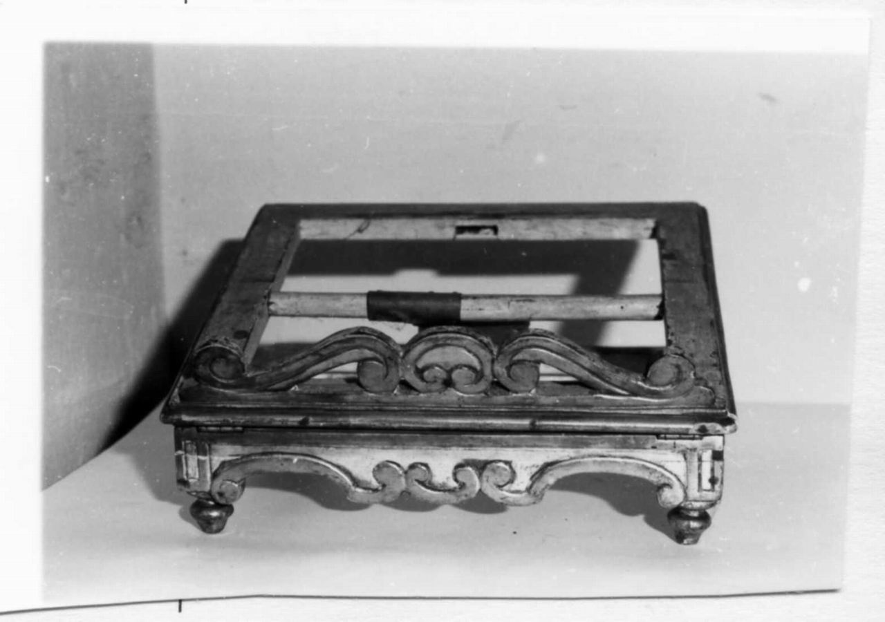 leggio - bottega emiliana (sec. XIX)