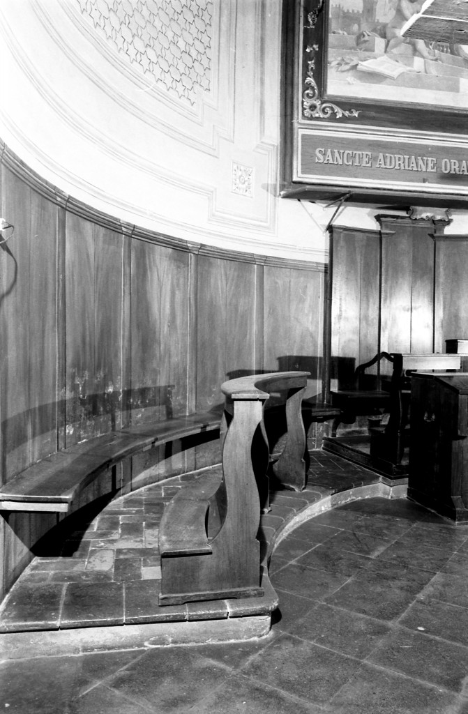 stalli del coro - manifattura modenese (sec. XIX)