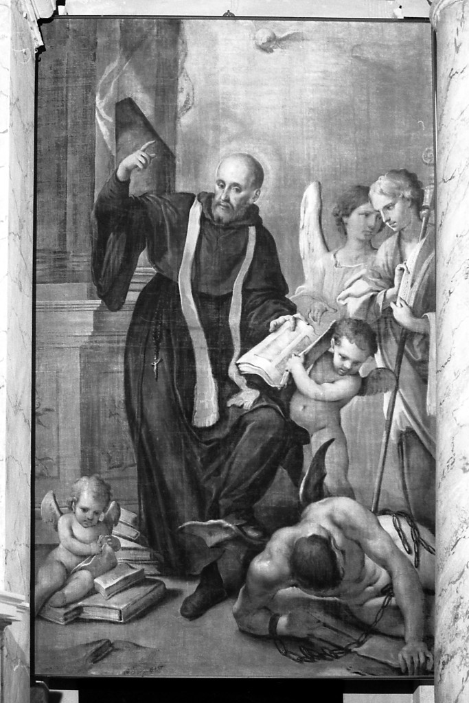 San Francesco di Sales (?) (dipinto) di Franceschini Marcantonio (attribuito) (fine sec. XVII)