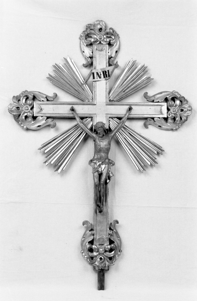 croce d'altare - manifattura modenese (sec. XIX)