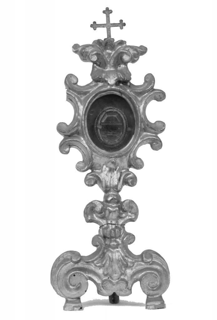 reliquiario - a ostensorio, serie - manifattura modenese (primo quarto sec. XVIII)