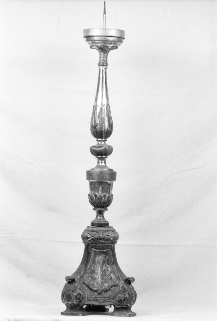 candeliere, serie - manifattura modenese (primo quarto sec. XIX)