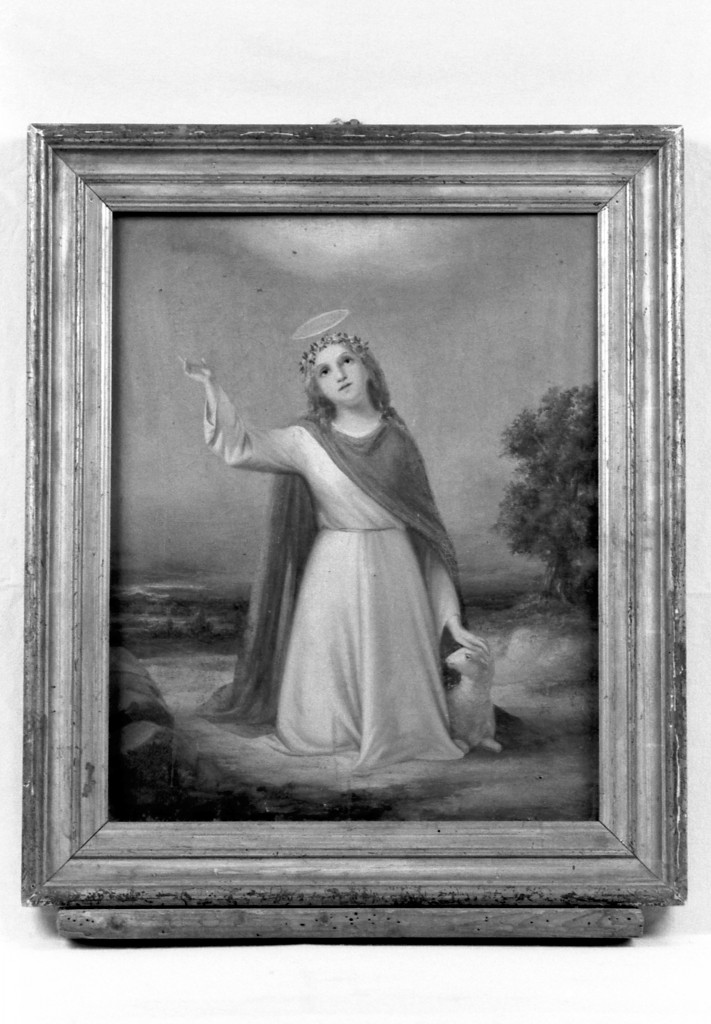 Sant'Agnese (dipinto) - ambito modenese (seconda metà sec. XIX)