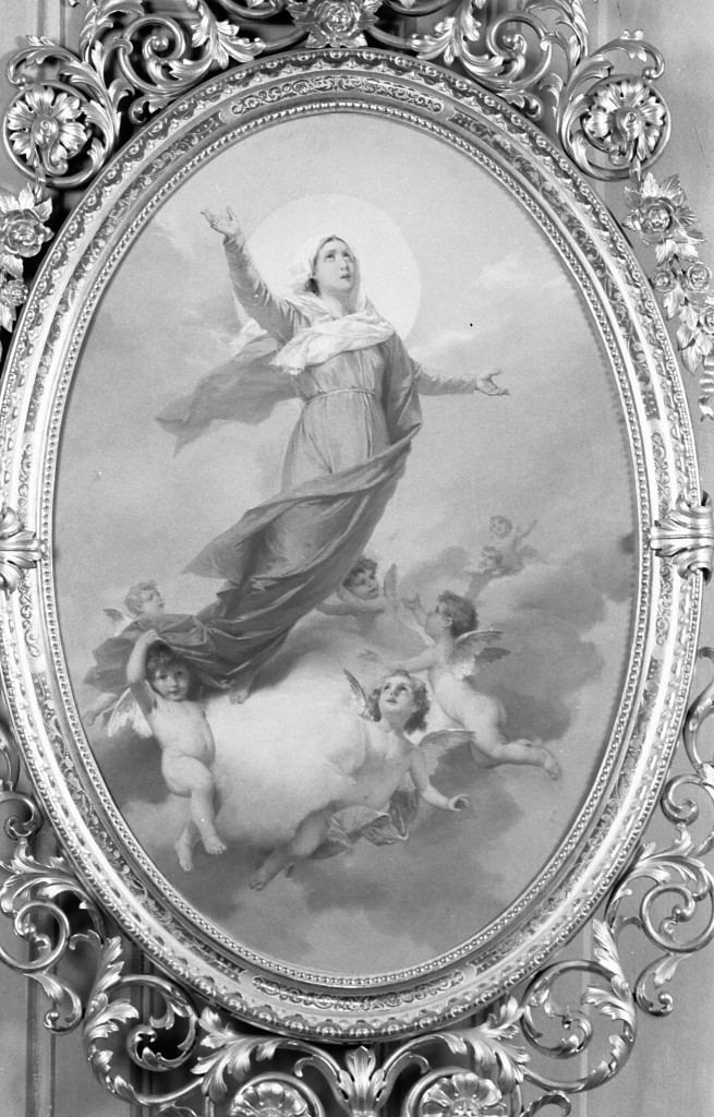 assunzione della Madonna (stendardo processionale) di Forti Fermo (sec. XIX)