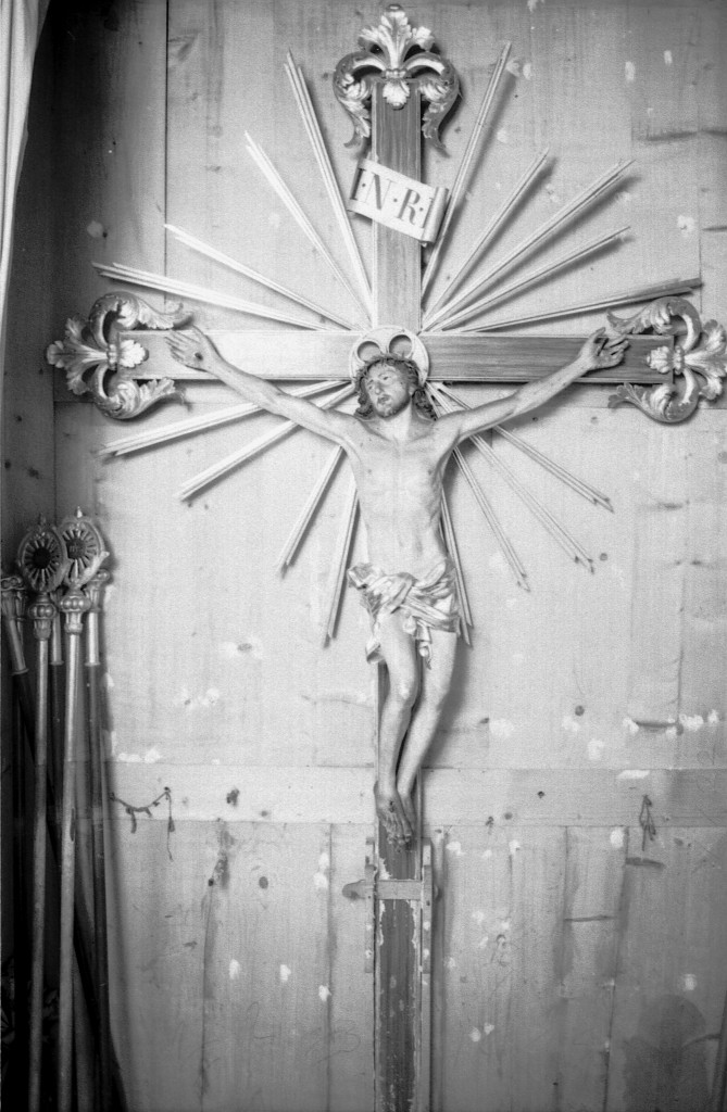 croce processionale - manifattura modenese (prima metà sec. XIX)