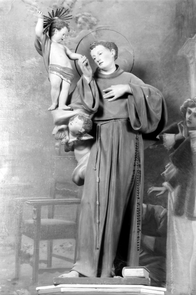 Sant'Antonio da Padova (statua) - manifattura italiana (sec. XX)