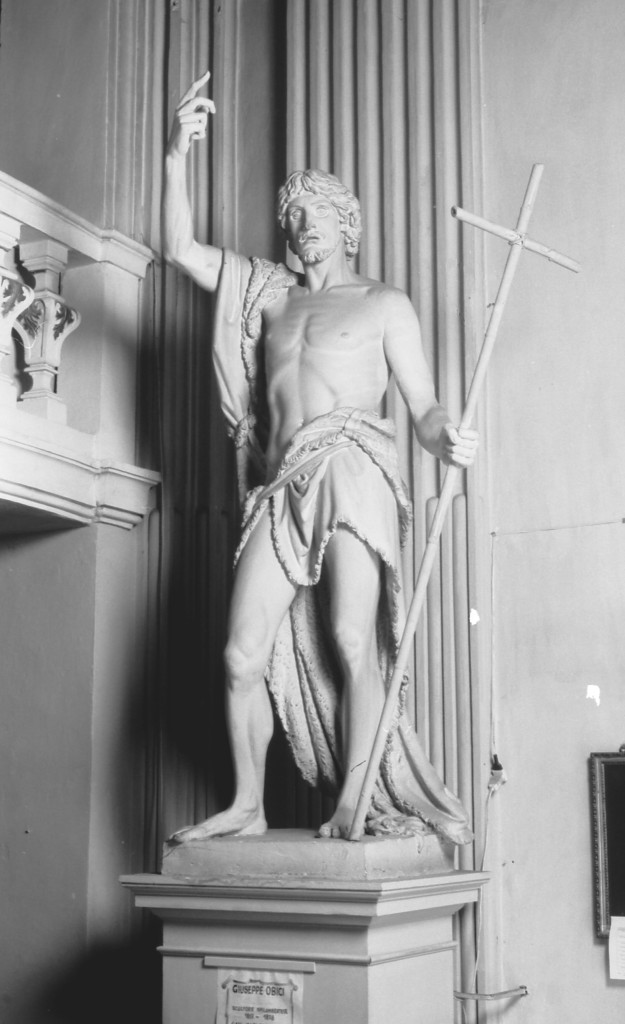 San Giovanni Battista (statua) di Obici Giuseppe (sec. XIX)