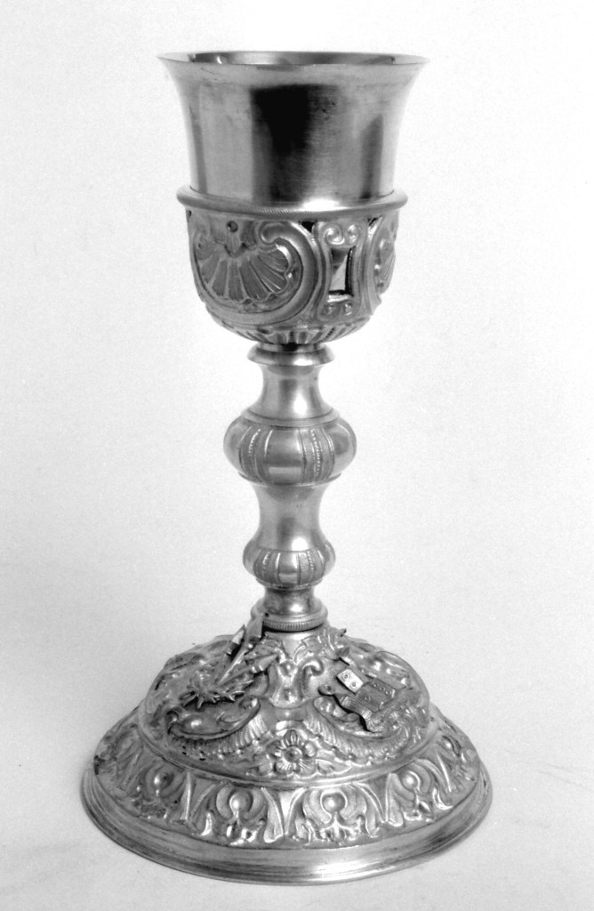 calice - manifattura emiliana (prima metà sec. XVIII)