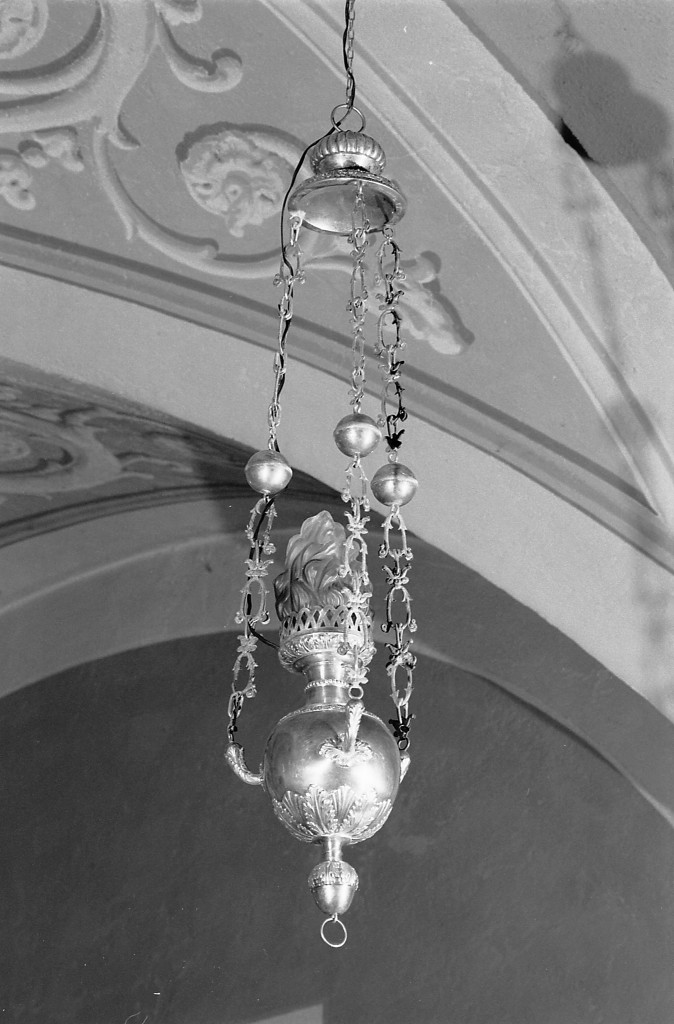 lampada pensile di Vincenzi Luigi (sec. XIX)