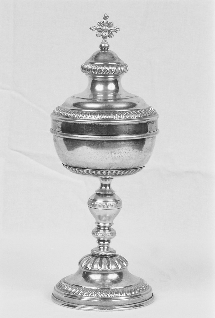 pisside - bottega emiliana (sec. XIX)