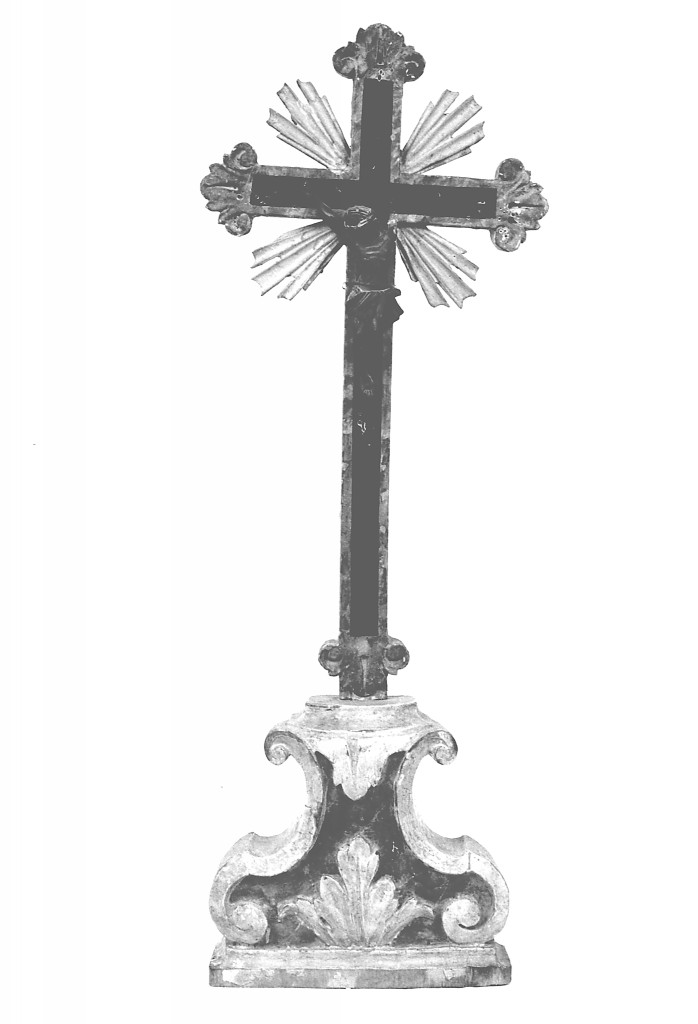 croce d'altare - manifattura modenese (sec. XIX)