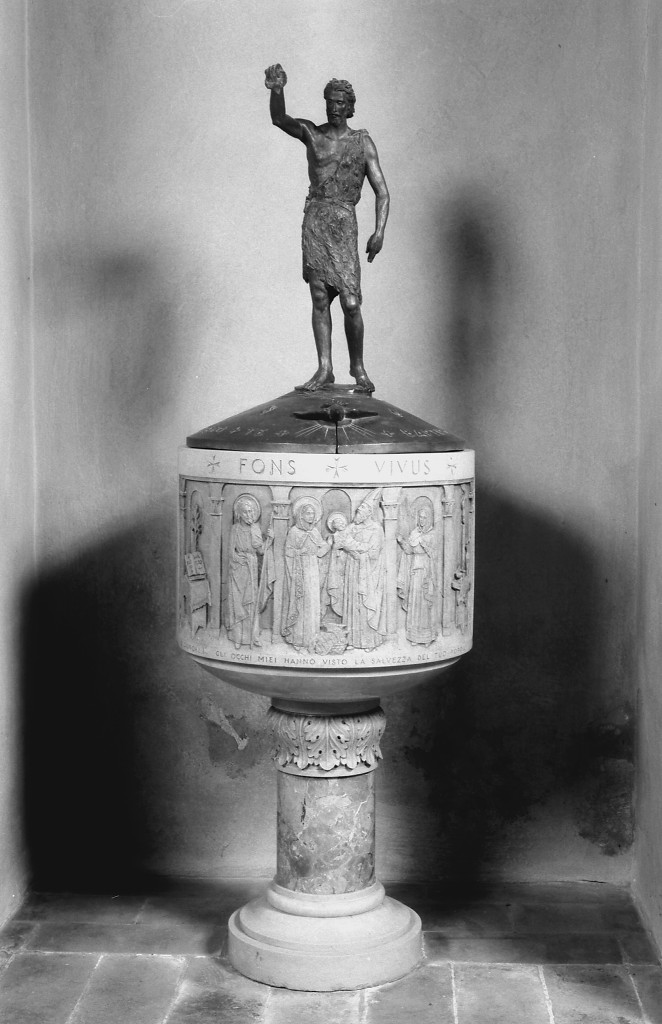 fonte battesimale di Adani Nicoletta (sec. XX)