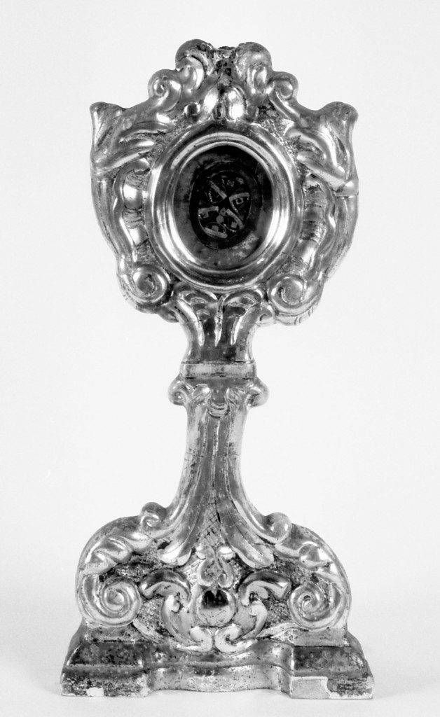 reliquiario - a ostensorio - manifattura reggiana (sec. XVIII)