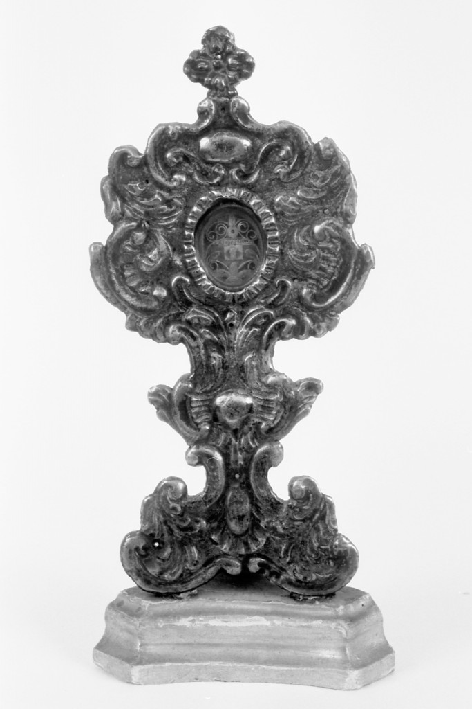reliquiario - a ostensorio - manifattura reggiana (sec. XVIII)